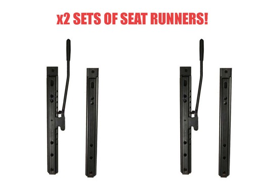 Bucket seat runners - runners, slide