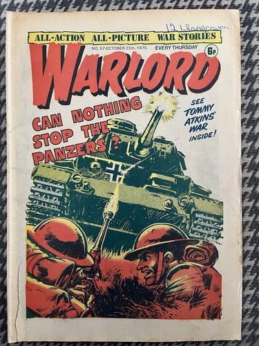 Warlord comic 57 october - comic,