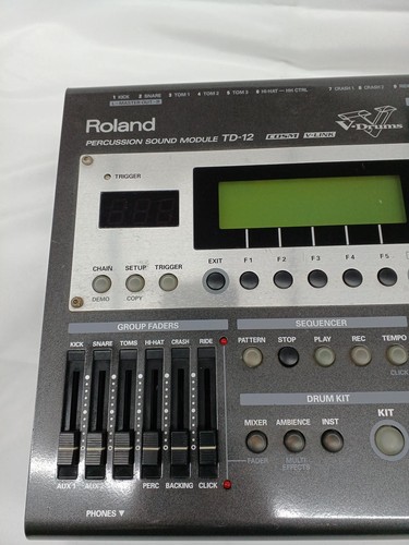 Roland drum module - roland, td-12