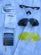British Army Protective Goggles, ESS ICE, Eyeshield, Ballistic Shooting Glasses