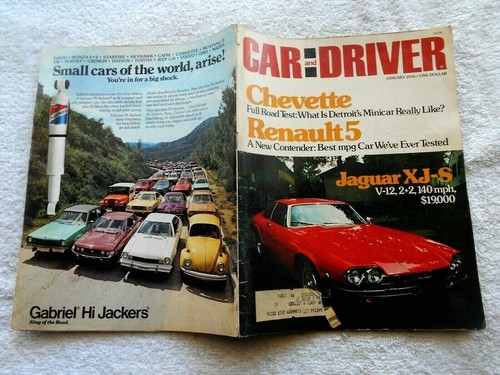 Car and driver - and, magazine-