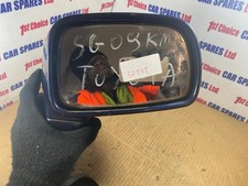 Toyota Corolla Verso DRIVER RIGHT BLUE wing DOOR MIRROR E11025857 04-06