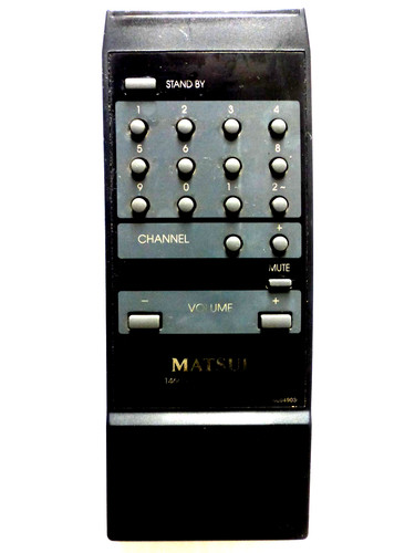 Matsui remote control - tv, for