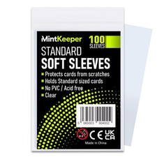 CASE - MintKeeper Soft Sleeves Standard Penny Trading Card Sleeves Pokemon/MTG 