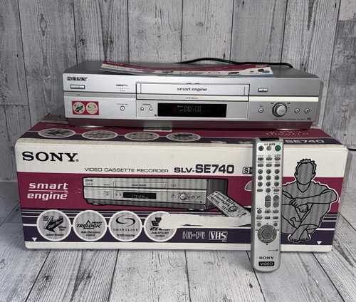 Sony slv se740 nicam vcr - slv-se740, vhs