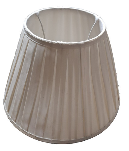 Ikea white pleated - , shade