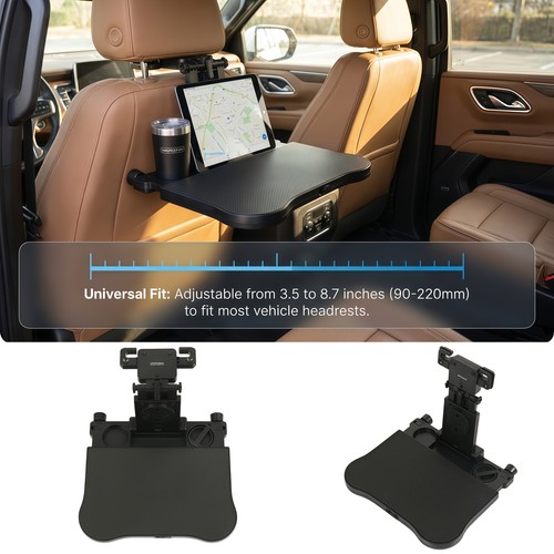 Foldable car backseat - backseat, desk