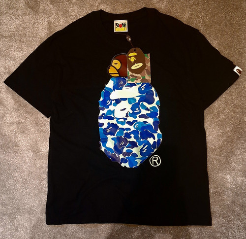 Bape black graphic - black,