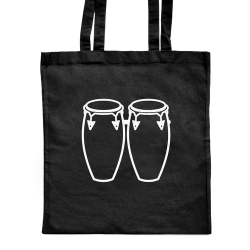 Conga drums shopping tote - 'conga,