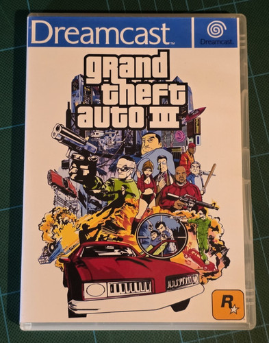 Sega dreamcast grand theft - dreamcast,