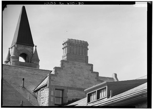 Roof view from - , southeast