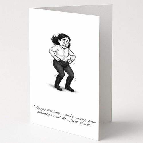 Equetech greetings card - equetech,