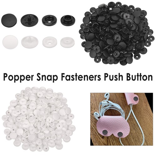 Plastic press stud - plastic,