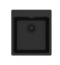 Franke Maris 15" Undermount Single Basin Granite Kitchen Sink  MAG61015-MBK