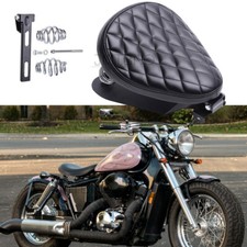 Solo Seat 3" Spring Base Saddle For Honda Shadow 1100 750 ACE Spirit AERO Bobber