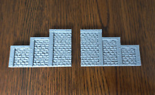 Stonework Railway Support Side Walls TT Scale Gauge Model Train Portal Entrances