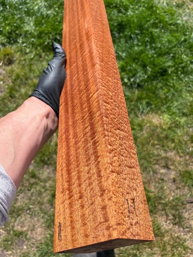 Pomelle quilted sapele guitar - pomelle,