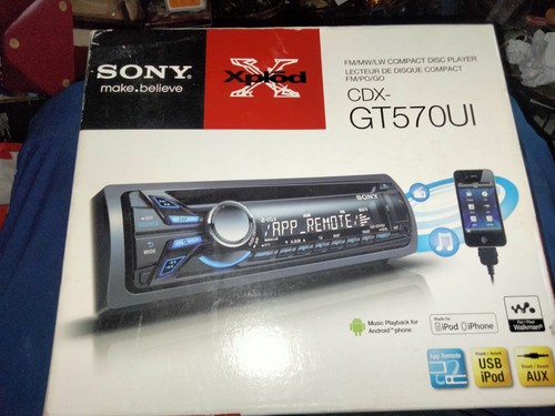 Sony cdx gt570 boxed lovely - gt570,