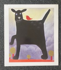 Mackenzie Thorpe - Just Good Friends - Rare Unsigned Print - A Great Image 