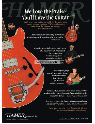 2000 hamer newport electric - hamer,