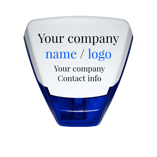 Personalised burglar alarm - personalised,
