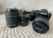Pentax K- 70  DSLR  + Lenses