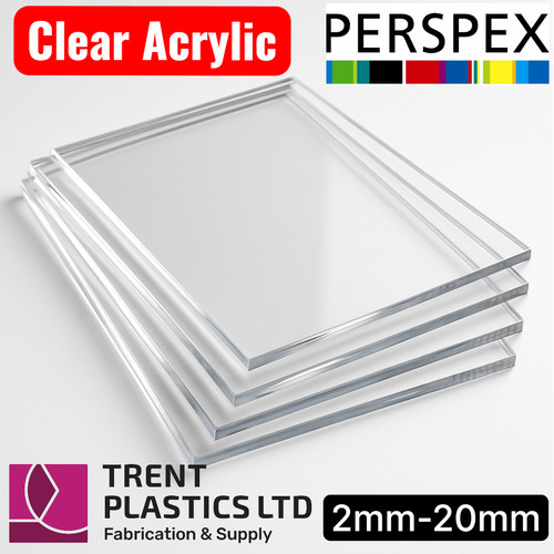 Clear acrylic sheets cut - –,