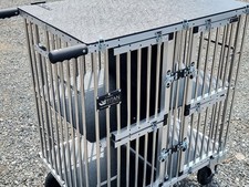 4 Berth LARGE Titan Dog Show Trolley with 8" All Terrain Wheels