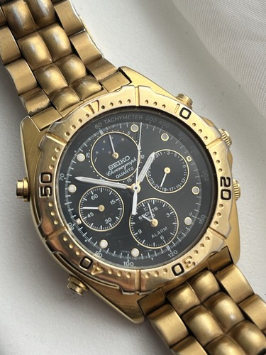 Seiko moonphase chronograph - seiko,