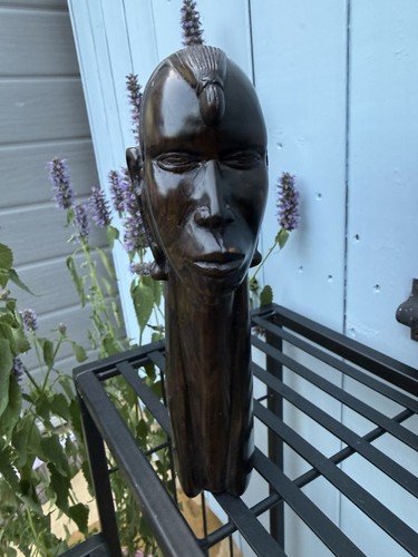 Vintage african hand carved - , hand-carved