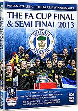 Wigan Athletic FA Cup Final and Semi Final 2013 (DVD, 2013) (brand new sealed)