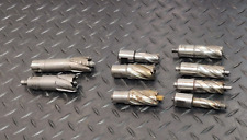 Job Lot of 9 MAG DRILL Cutter - magnetic drilling - used rotabroach unibor alfra