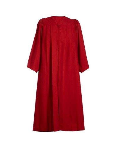 Choir robe red gown zip - robe, men