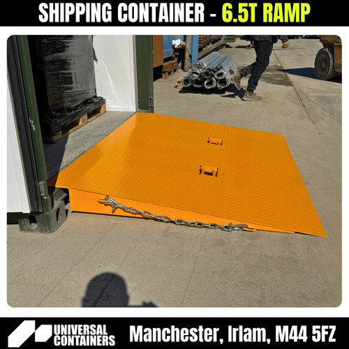 Shipping container ramp - shipping,