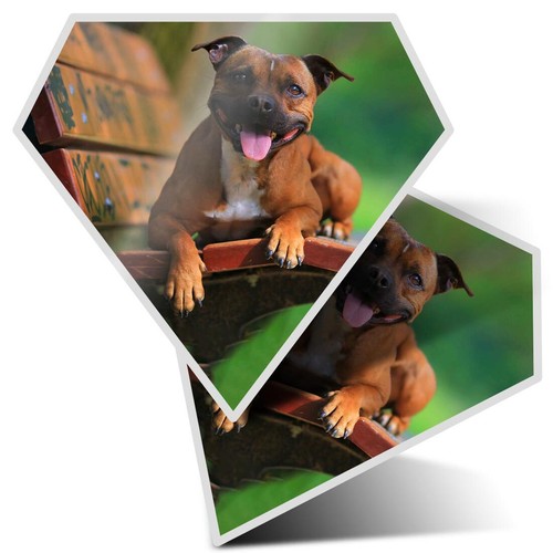 Diamond shape vinyl - 2x,