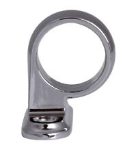 Window Chrome Sash Eye Ring Pull in sealed Bag c/w Fixing Screws