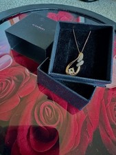 9ct Rose Gold Diamond H Samuel Necklace