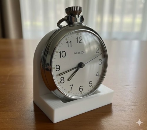Printed pocket watch - pocket,