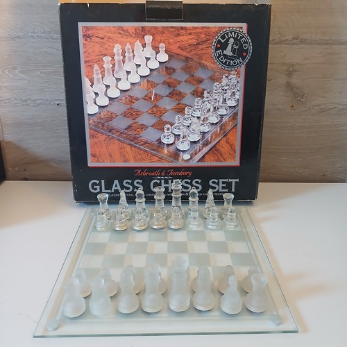 Arboath turnbury glass chess - glass,