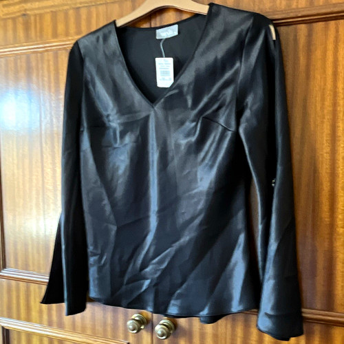 Zara womens black satin - womens,