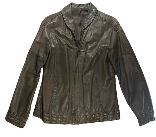 Echtes leather cafe racer - leather,
