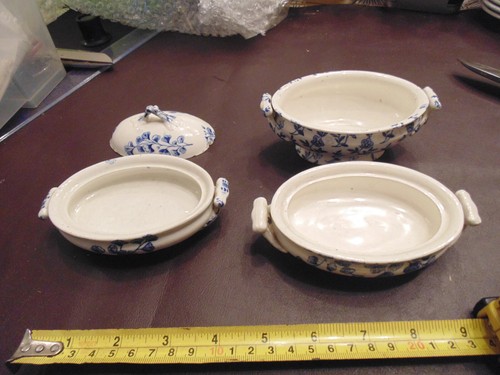 Ridgways childs tureens blue - childs,