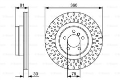 Bosch bd1401 brake - bosch,