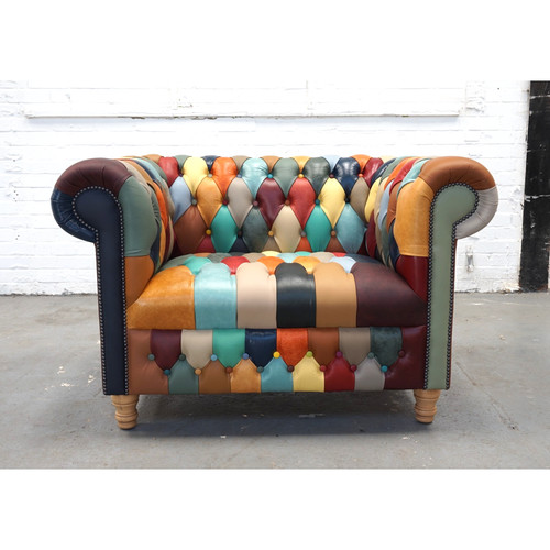Chesterfield snuggler armchair - chesterfield,