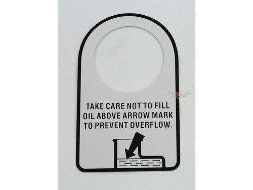 Cardboard sign 80mm - 80mm, for
