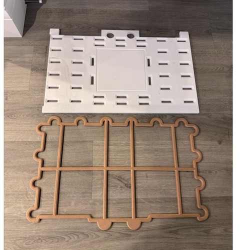 Corian dust plate for - plate, our