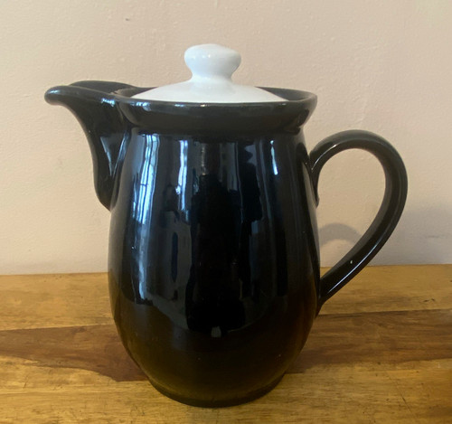 Vintage denby black - black, stoneware