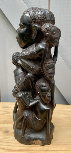 Hand carved african wooden - carved,