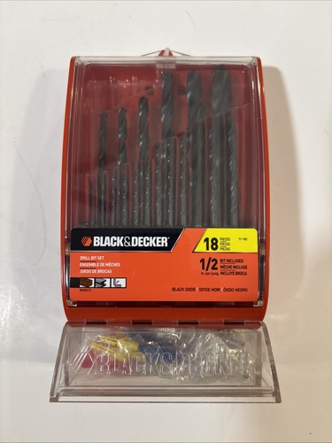 Black decker pc drill - decker, bit