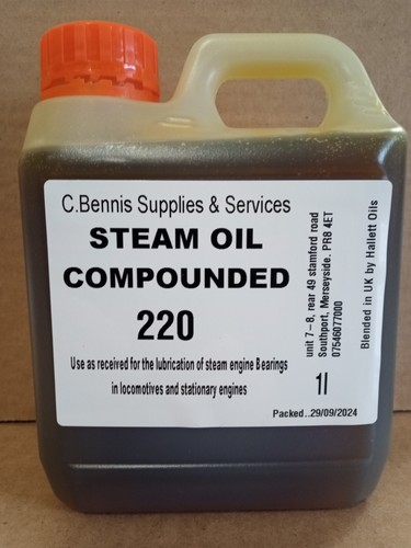 Compounded steam oil 220 - steam,